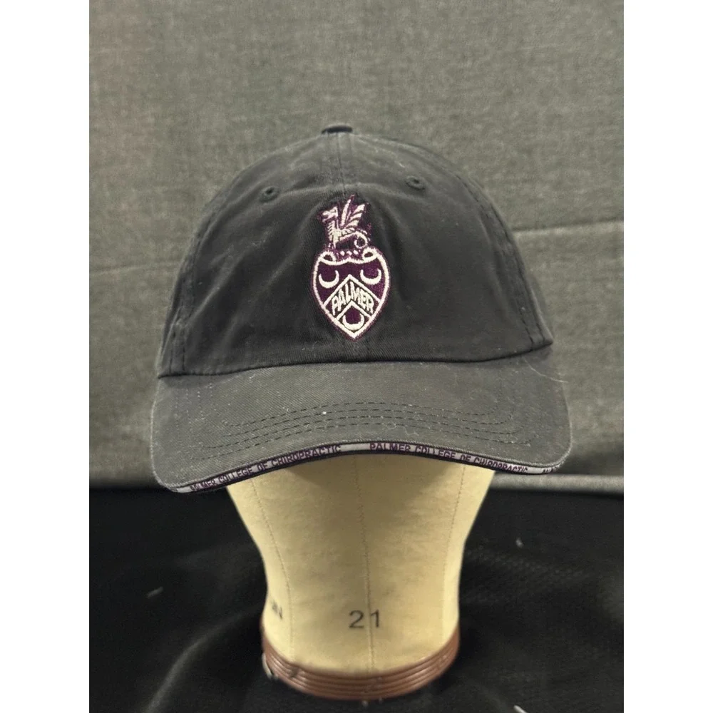 Advantage Advertising Baseball Cap Men's One Size Black Palmer Griffin Logo Hat